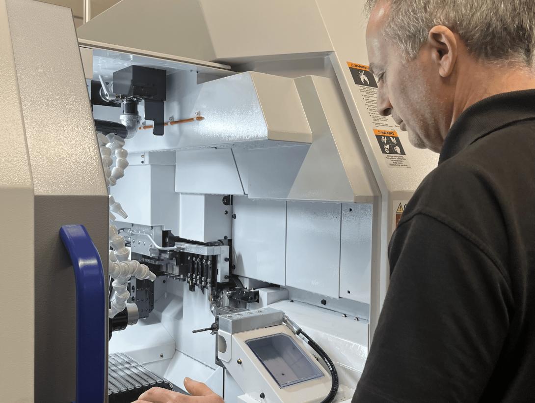 Citizen CNC sliding head lathe operator Leaside Turned Parts Hertfordshire