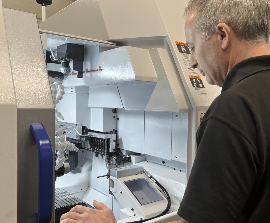 Citizen CNC sliding head lathe operator Leaside Turned Parts Hertfordshire
